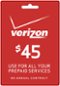 Verizon Prepaid - $45 Prepaid Phone Card-Front_Standard