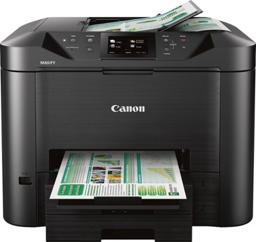 Canon - MAXIFY MB5420 Wireless All-In-One Inkjet Printer - Black-Front_Standard 