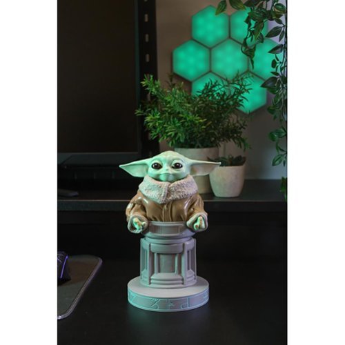 Cable Guys by Exquisite Gaming DUP Star Wars Grogu 'Seeing Stone Pose' - Cable Guys Collectable Figure Holder GLOBAL SHIPPING