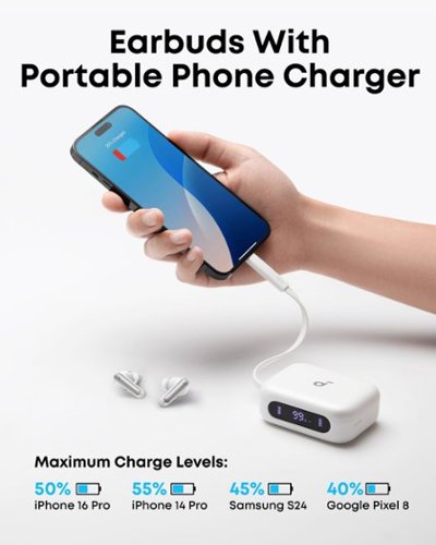 Soundcore by Anker P41i Wireless Earbuds with Portable Phone Charger (With Lightning Adapter) - White HOW TO BUY