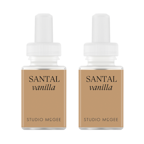 Pura - Studio McGee Santal Vanilla Smart Vial Dual Refill - Tan-Front_Standard 
