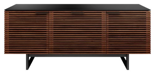 BDI - Corridor A/V Cabinet for Most Flat-Panel TVs Up to 70" - Brown-Front_Standard 