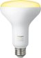 Philips - Hue White Ambiance Dimmable BR30 Wi-Fi Smart LED Floodlight Bulb (2-Pack) - Adjustable White-Front_Standard