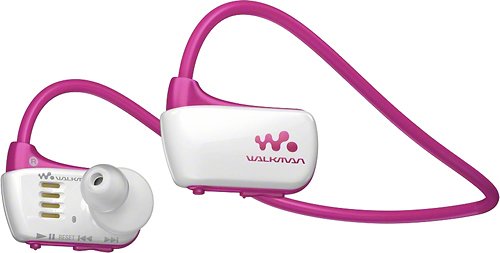 Sony - 4GB* Wearable Sports MP3 Player - Pink-Angle_Standard 