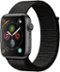 Apple Watch Series 4 (GPS) 44mm Space Gray Aluminum Case with Black Sport Loop - Space Gray-Left_Standard 