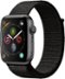 Apple Watch Series 4 (GPS) 44mm Space Gray Aluminum Case with Black Sport Loop - Space Gray - (2018)-Left_Standard