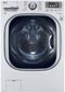 LG - 4.5 Cu. Ft. 14-Cycle Front-Loading Washer with Steam - White-Front_Standard 