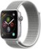 Apple Watch Series 4 (GPS) 44mm Silver Aluminum Case with Seashell Sport Loop - Silver Aluminum - (2018)-Left_Standard
