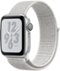 Apple Watch Nike+ Series 4 (GPS) 40mm Silver Aluminum Case with Summit White Nike Sport Loop - Silver Aluminum - (2015)-Left_Standard