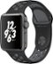 Apple Watch Nike+ 38mm Space Gray Aluminum Case Black/Cool Gray Nike Sport Band - Space Gray - (2015)-Front_Standard