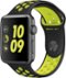 Apple Watch Nike+ 42mm Space Gray Aluminum Case Black/Volt Nike Sport Band - Space Gray - (2015)-Front_Standard