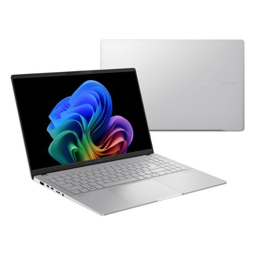 ASUS Vivobook S 15 15.6 OLED Laptop - Copilot+ PC - Snapdragon X Elite - 32GB Memory - 1TB SSD - Cool Silver BUY IN DUBAI