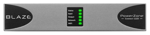 Sonance - Blaze PowerZone Connect 122D – 125 W DSP-enabled Class-D amplifier with 2 channels and Dante (Each) - Black