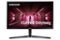 Samsung - Odyssey Gaming CRG5 Series 24” LED Curved FHD FreeSync monitor - Black-Front_Standard