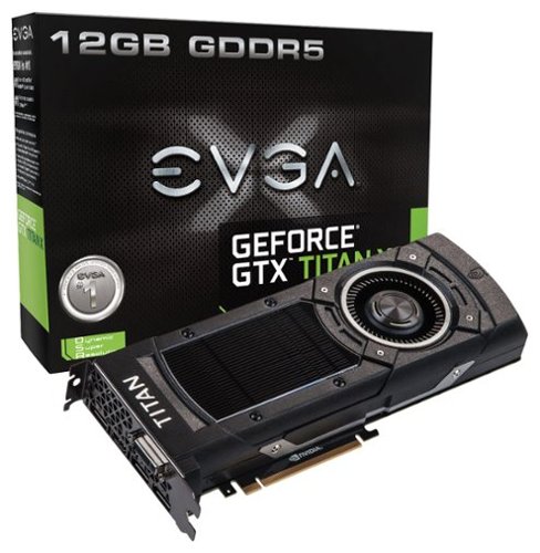  EVGA - GeForce GTX TITAN X 12GB GDDR5 PCI Express Graphics Card - Black