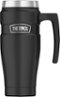 Unbranded - 16.7-Oz. Thermal Cup - Matte black-Angle_Standard