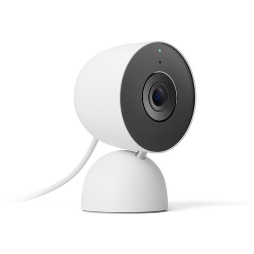 Google Nest Cam Indoor (wired, 3rd gen) - Latest Model - 2K Video and Gemini - Snow WORLDWIDE DELIVERY