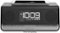 iHome - Dual-Alarm Clock with Wireless Qi Charging - Gunmetal-Front_Standard