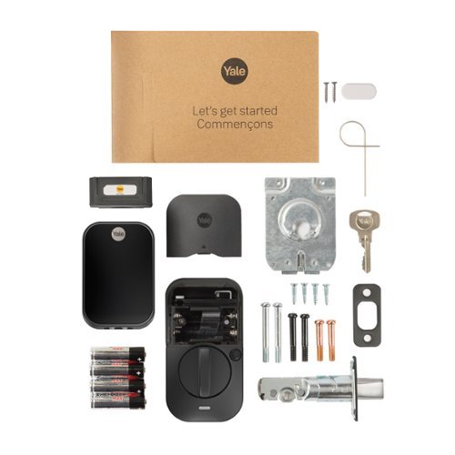 Yale Assure Lock 2 - Smart Lock Keyless Wi-Fi Deadbolt with Touchscreen Keypad Access - Norwood Handle - Black Suede BUY IN MIDDLE EAST