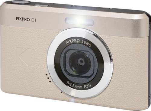 Kodak PIXPRO C1 Digital Camera Tan DSC-C1-TN-US-1 - Best Buy