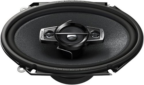  Pioneer - TS-A Series 6&quot; x 8&quot; 4-Way Car Speakers with Multilayer Mica Matrix Cones (Pair) - Black