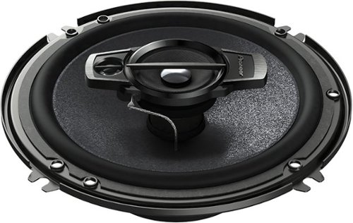  Pioneer - TS-A Series 6-1/2&quot; 3-Way Car Speakers with Multilayer Mica Matrix Cones (Pair) - Black