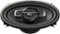 Pioneer - TS-A Series 4" x 6" 3-Way Car Speakers with Multilayer Mica Matrix Cones (Pair) - Black-Front_Standard