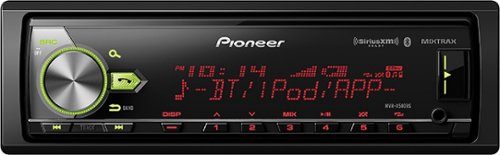  Pioneer - In-Dash Digital Media Receiver - Bluetooth - Satellite Radio-ready with Detachable Faceplate - Black