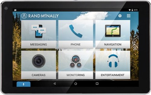  Rand McNally - OverDryve 7 Connected Car Tablet with GPS - Black