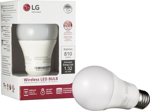 LG - 810-Lumen, 11W A19 Wireless LED Bulb, 60W Equivalent-Front_Standard 