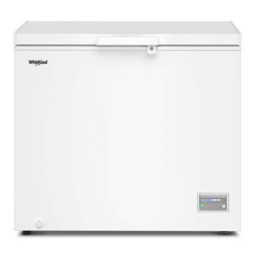 Whirlpool - 9 cu. ft. Chest Freezer with 2 Storage Baskets - White