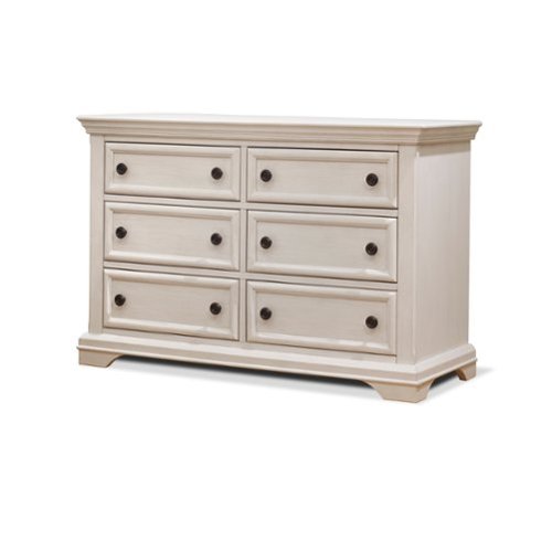 Sorelle - Portofino Double Dresser - White-Front_Standard 