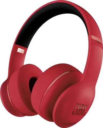  JBL - Everest 300 Wireless On-Ear Headphones - Red