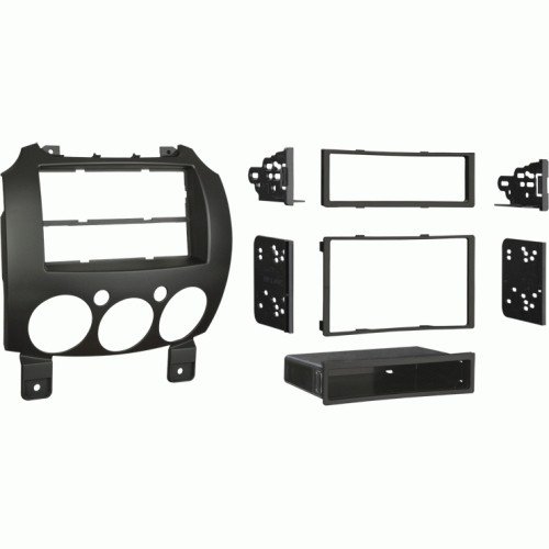  Metra - Dash Kit for Select 2011-2014 Mazda 2 DIN DDIN - Matte Black