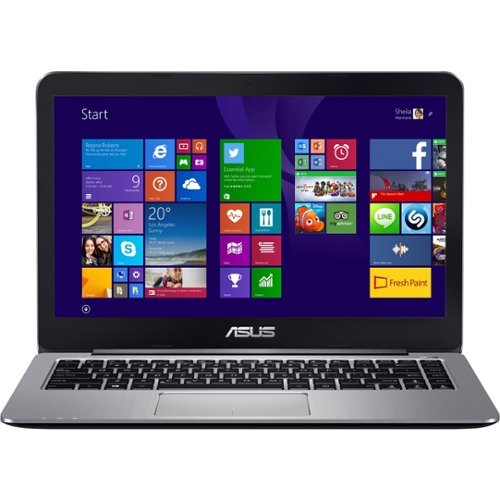  ASUS - VivoBook E403SA 14&quot; Laptop - Intel Pentium - 4GB Memory - 128GB eMMC Flash Memory - Metallic gray
