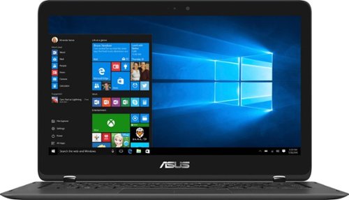  ASUS - Q324UA 2-in-1 13.3&quot; Touch-Screen Laptop - Intel Core i7 - 16GB Memory - 512GB Solid State Drive - Black aluminum sandblasted with gunmetal hinge