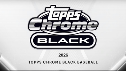 2026 Topps Chrome Black Baseball Hobby Box - Best Buy