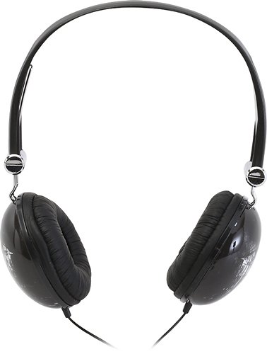  iHip - Batman On-Ear Headphones - Black/Gray/White