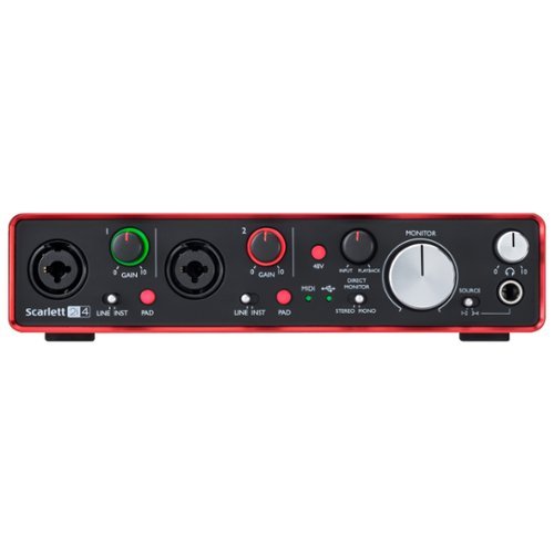  Focusrite - Scarlett 2i4 USB Audio Interface
