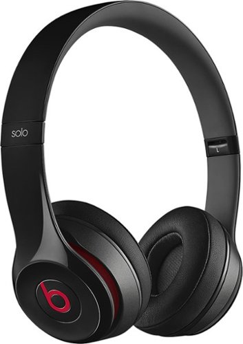  Beats - Solo 2 On-Ear Headphones - Black