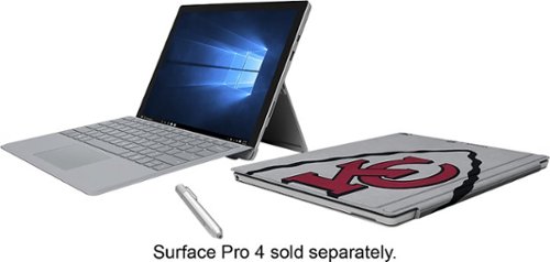 Microsoft Surface Pro 4 Special Edition NFL Type Cover - Kansas City Chiefs GLOBAL SHIPPING