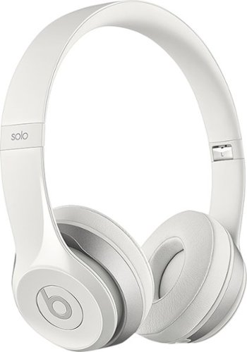  Beats - Solo 2 On-Ear Headphones - White