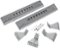 Stacking Kit for Select Samsung 9100 Series Washers and Dryers - Chrome-Front_Standard