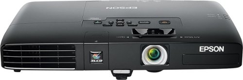 Epson - PowerLite 1751 XGA 3LCD Multimedia Projector - Black-Front_Standard 