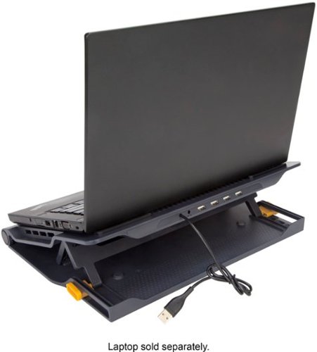 Targus Chill Mat+ Laptop Cooling System with 4-Port USB Hub - Gray BUY IN EUROPE