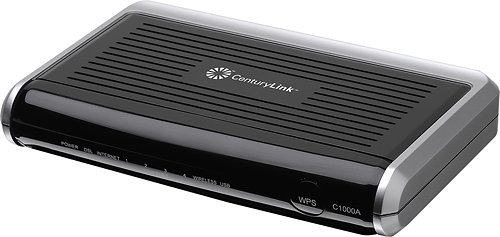  CenturyLink - N300 Router with ADSL/VDSL Modem - Black