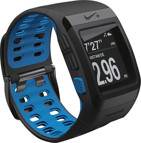  Nike - SportWatch GPS Powered By TomTom - Black/Blue