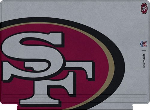  Microsoft - Surface Pro 4 Special Edition NFL Type Cover - San Francisco 49er's