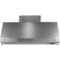 Monogram - 48 inches - Externally Vented - Wall Range Hood - Stainless Steel-Front_Standard