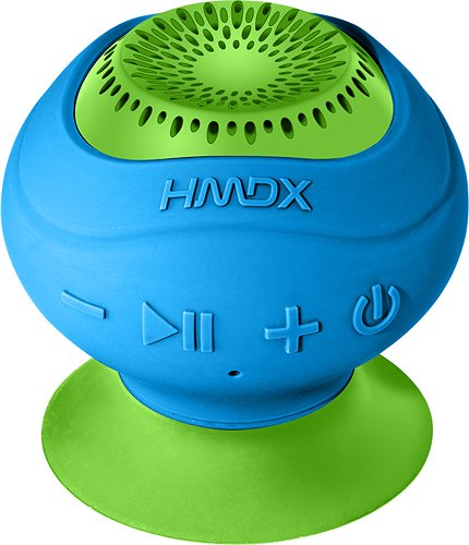  HMDX - Neutron Wireless Suction Speaker - Blue